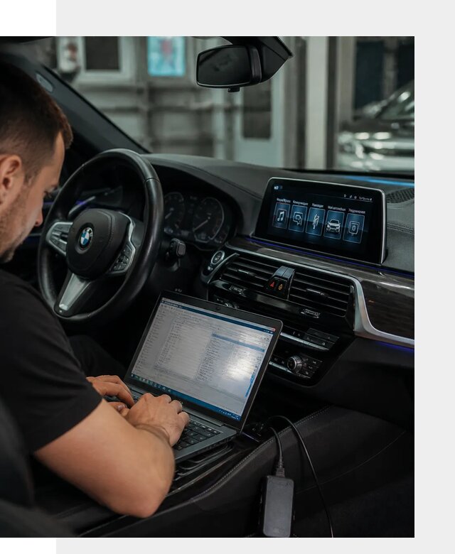 Русификация мультимедиа BMW для авто под ключ в Выксе
