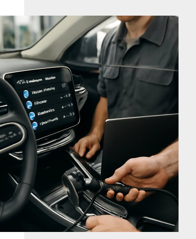 Установка приложений Geely для мультимедиа автомобиля в Выксе