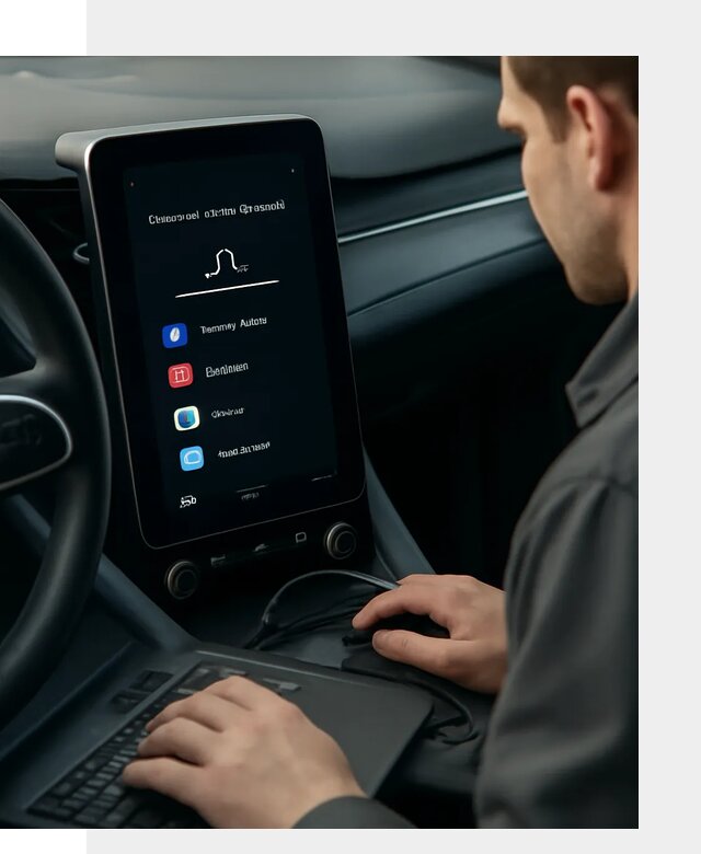 Установка приложений Lynk Co на автомобиль в Выксе