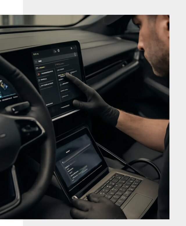 Русификация приборной панели Rising автомобиля в Выксе