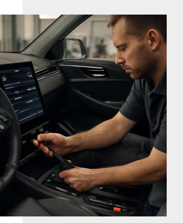 Восстановление автомобиля после русификации в Выксе