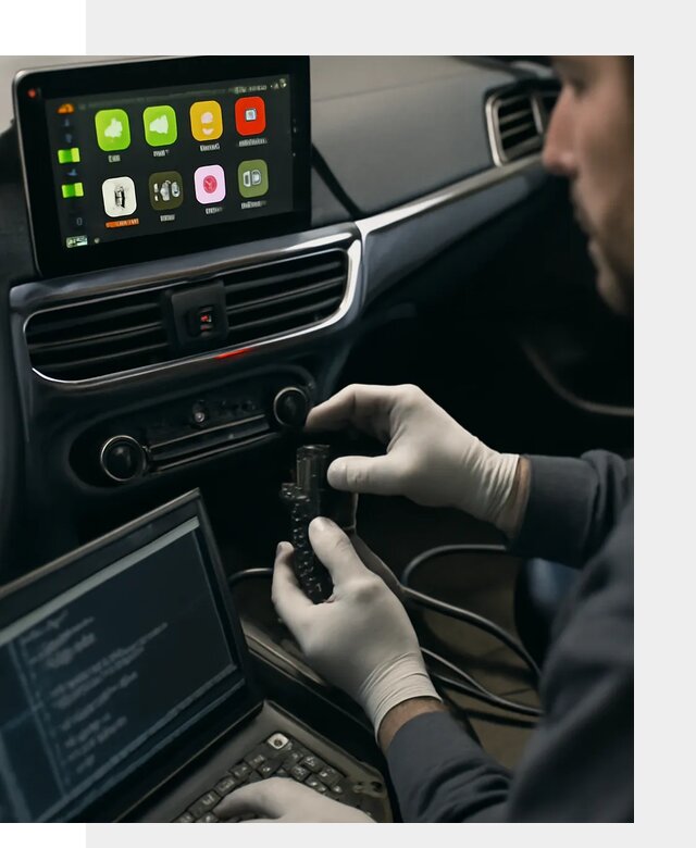 Активация Apple CarPlay в Выксе для штатной мультимедиа
