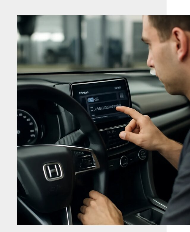 Русификация панели приборов Honda в Выксе по цене 5185 ФастМобиль-Вкс