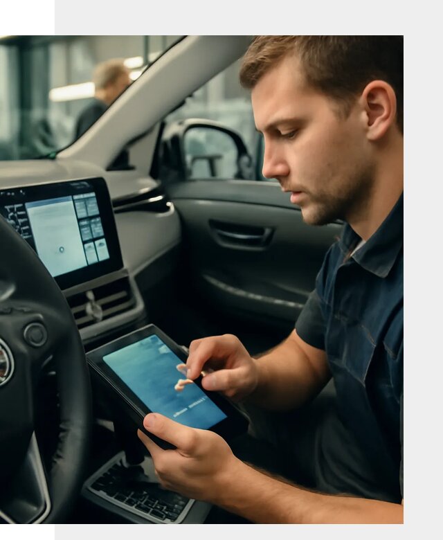 Установка приложений Toyota на мультимедиа в Выксе